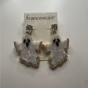 Francesca’s Halloween ghost earrings
